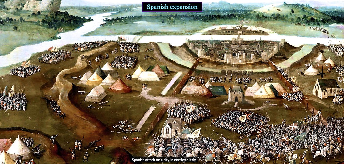 Spanish expansion, 1500s